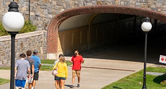 Image of a campus tour